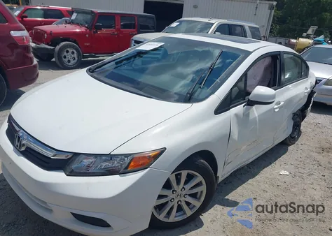 2012 Honda Civic Lx из США, поврежденный, VIN 2HGFB2F58CH008674